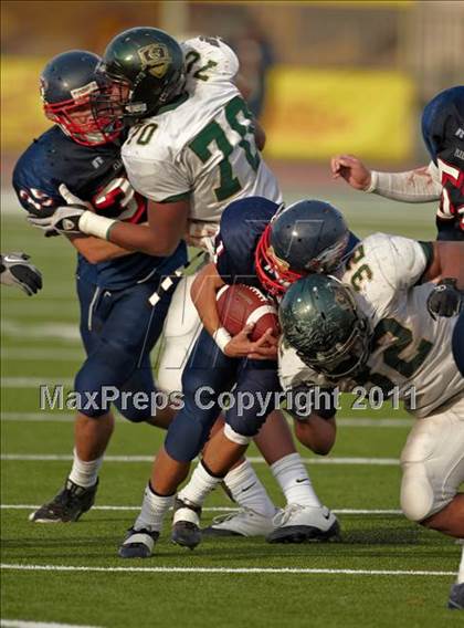 Thumbnail 3 in Monterey Trail vs. Pleasant Grove (CIF SJS D1 Final) photogallery.