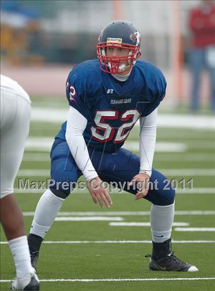 Thumbnail 2 in Monterey Trail vs. Pleasant Grove (CIF SJS D1 Final) photogallery.