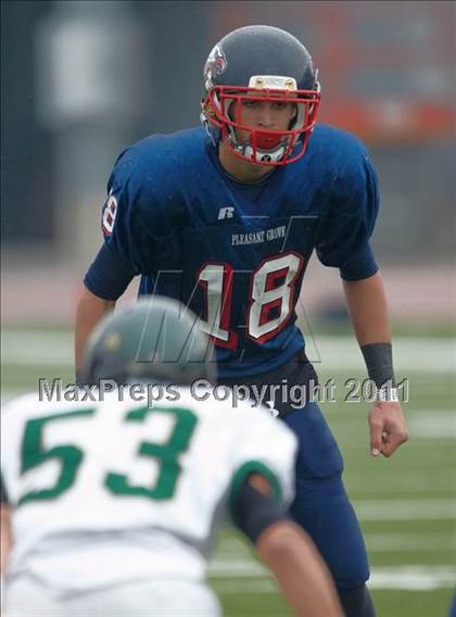 Thumbnail 1 in Monterey Trail vs. Pleasant Grove (CIF SJS D1 Final) photogallery.