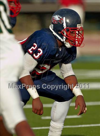Thumbnail 3 in Monterey Trail vs. Pleasant Grove (CIF SJS D1 Final) photogallery.