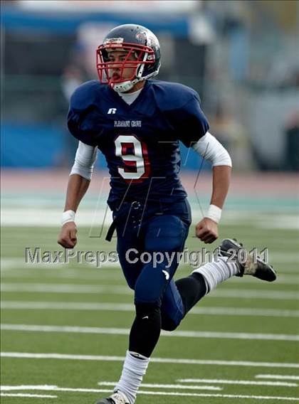 Thumbnail 3 in Monterey Trail vs. Pleasant Grove (CIF SJS D1 Final) photogallery.