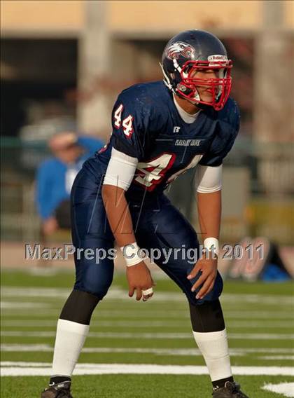 Thumbnail 2 in Monterey Trail vs. Pleasant Grove (CIF SJS D1 Final) photogallery.