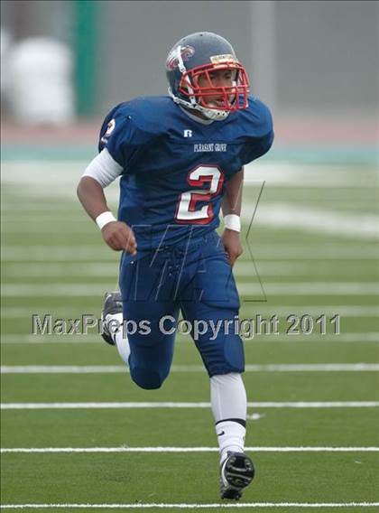 Thumbnail 2 in Monterey Trail vs. Pleasant Grove (CIF SJS D1 Final) photogallery.