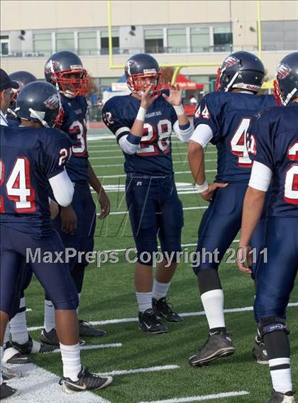 Thumbnail 3 in Monterey Trail vs. Pleasant Grove (CIF SJS D1 Final) photogallery.