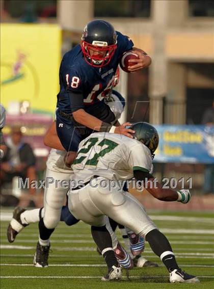 Thumbnail 1 in Monterey Trail vs. Pleasant Grove (CIF SJS D1 Final) photogallery.