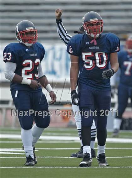 Thumbnail 3 in Monterey Trail vs. Pleasant Grove (CIF SJS D1 Final) photogallery.