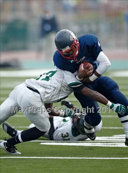 Thumbnail 2 in Monterey Trail vs. Pleasant Grove (CIF SJS D1 Final) photogallery.