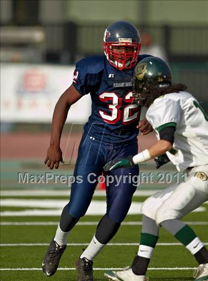 Thumbnail 2 in Monterey Trail vs. Pleasant Grove (CIF SJS D1 Final) photogallery.