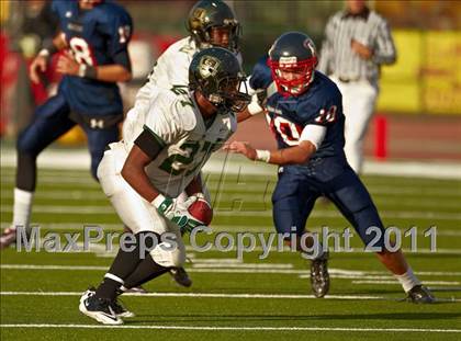 Thumbnail 3 in Monterey Trail vs. Pleasant Grove (CIF SJS D1 Final) photogallery.