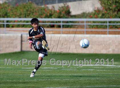 Thumbnail 1 in Sacramento Country Day vs. Millennium (CIF SJS D7 Final) photogallery.
