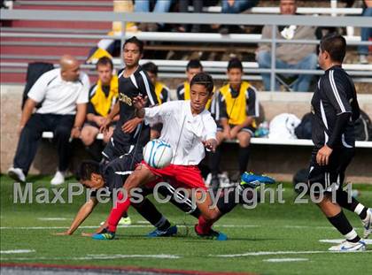 Thumbnail 2 in Sacramento Country Day vs. Millennium (CIF SJS D7 Final) photogallery.