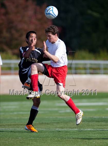 Thumbnail 2 in Sacramento Country Day vs. Millennium (CIF SJS D7 Final) photogallery.