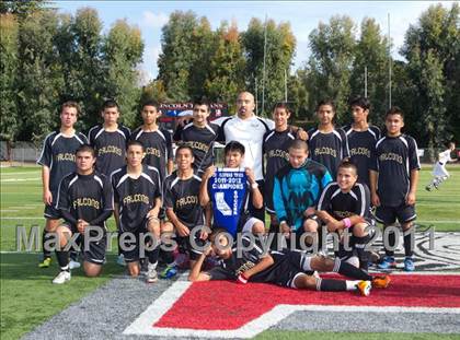 Thumbnail 2 in Sacramento Country Day vs. Millennium (CIF SJS D7 Final) photogallery.