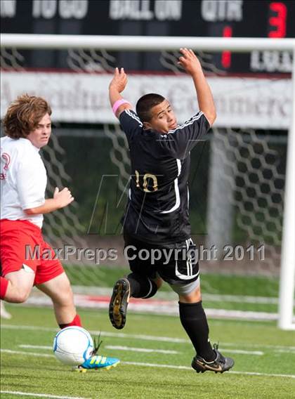 Thumbnail 2 in Sacramento Country Day vs. Millennium (CIF SJS D7 Final) photogallery.