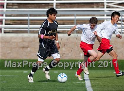 Thumbnail 2 in Sacramento Country Day vs. Millennium (CIF SJS D7 Final) photogallery.