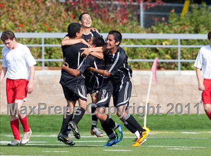 Thumbnail 3 in Sacramento Country Day vs. Millennium (CIF SJS D7 Final) photogallery.