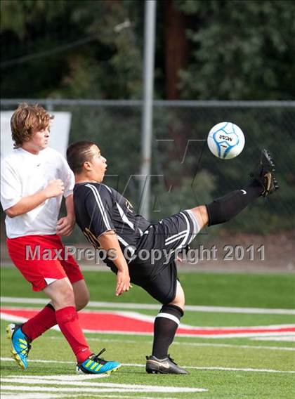 Thumbnail 3 in Sacramento Country Day vs. Millennium (CIF SJS D7 Final) photogallery.