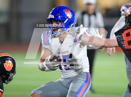 Thumbnail 1 in San Marcos vs South Pasadena (CIF SS Div 11 Rnd 1 Playoff) photogallery.