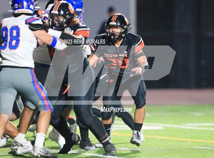 Thumbnail 1 in San Marcos vs South Pasadena (CIF SS Div 11 Rnd 1 Playoff) photogallery.