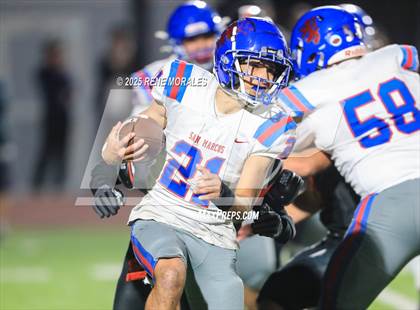 Thumbnail 3 in San Marcos vs South Pasadena (CIF SS Div 11 Rnd 1 Playoff) photogallery.