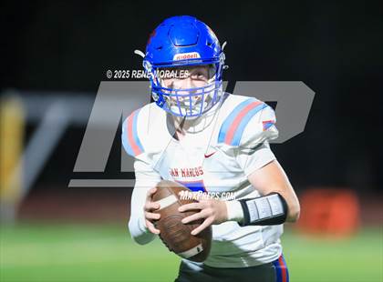 Thumbnail 1 in San Marcos vs South Pasadena (CIF SS Div 11 Rnd 1 Playoff) photogallery.