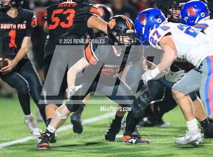 Thumbnail 2 in San Marcos vs South Pasadena (CIF SS Div 11 Rnd 1 Playoff) photogallery.