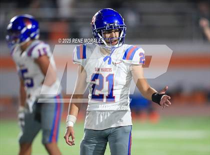 Thumbnail 1 in San Marcos vs South Pasadena (CIF SS Div 11 Rnd 1 Playoff) photogallery.
