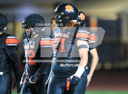 Thumbnail 1 in San Marcos vs South Pasadena (CIF SS Div 11 Rnd 1 Playoff) photogallery.