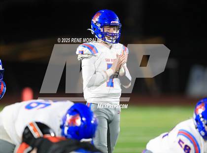 Thumbnail 1 in San Marcos vs South Pasadena (CIF SS Div 11 Rnd 1 Playoff) photogallery.