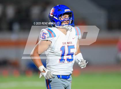 Thumbnail 1 in San Marcos vs South Pasadena (CIF SS Div 11 Rnd 1 Playoff) photogallery.