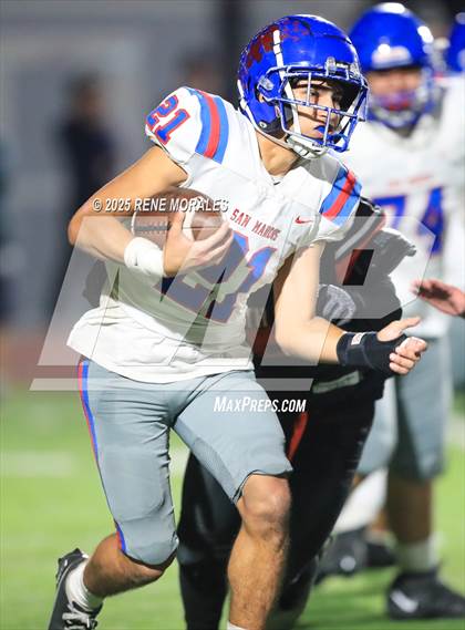 Thumbnail 2 in San Marcos vs South Pasadena (CIF SS Div 11 Rnd 1 Playoff) photogallery.