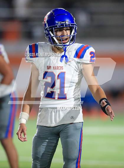 Thumbnail 2 in San Marcos vs South Pasadena (CIF SS Div 11 Rnd 1 Playoff) photogallery.