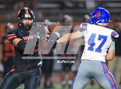 Thumbnail 1 in San Marcos vs South Pasadena (CIF SS Div 11 Rnd 1 Playoff) photogallery.