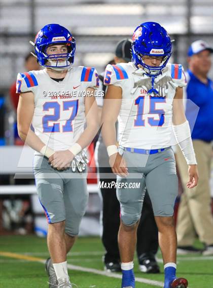 Thumbnail 1 in San Marcos vs South Pasadena (CIF SS Div 11 Rnd 1 Playoff) photogallery.