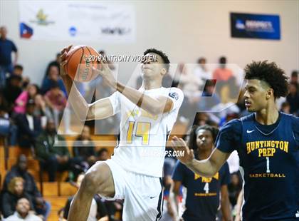 Thumbnail 3 in Huntington St. Joseph Prep vs. Word of God Christian Academy (Hoops and Dreams Showcase) photogallery.