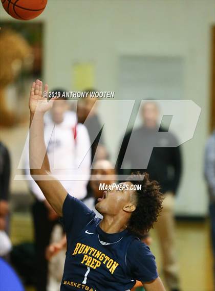 Thumbnail 3 in Huntington St. Joseph Prep vs. Word of God Christian Academy (Hoops and Dreams Showcase) photogallery.
