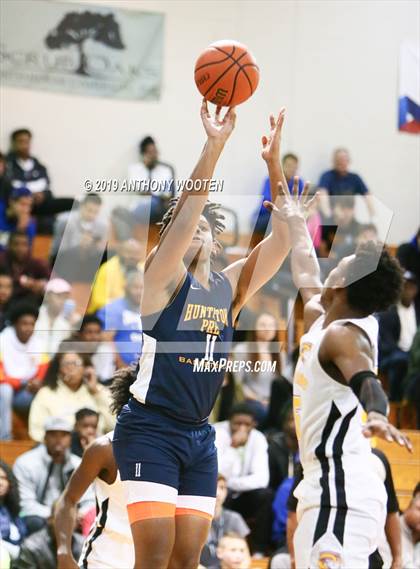 Thumbnail 2 in Huntington St. Joseph Prep vs. Word of God Christian Academy (Hoops and Dreams Showcase) photogallery.