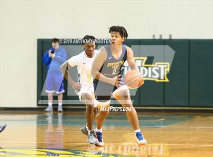 Thumbnail 2 in Huntington St. Joseph Prep vs. Word of God Christian Academy (Hoops and Dreams Showcase) photogallery.