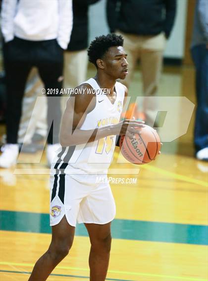 Thumbnail 1 in Huntington St. Joseph Prep vs. Word of God Christian Academy (Hoops and Dreams Showcase) photogallery.