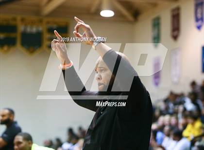 Thumbnail 3 in Huntington St. Joseph Prep vs. Word of God Christian Academy (Hoops and Dreams Showcase) photogallery.