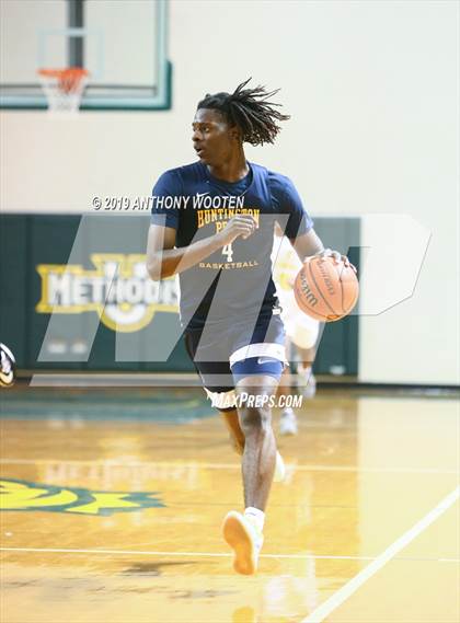 Thumbnail 3 in Huntington St. Joseph Prep vs. Word of God Christian Academy (Hoops and Dreams Showcase) photogallery.