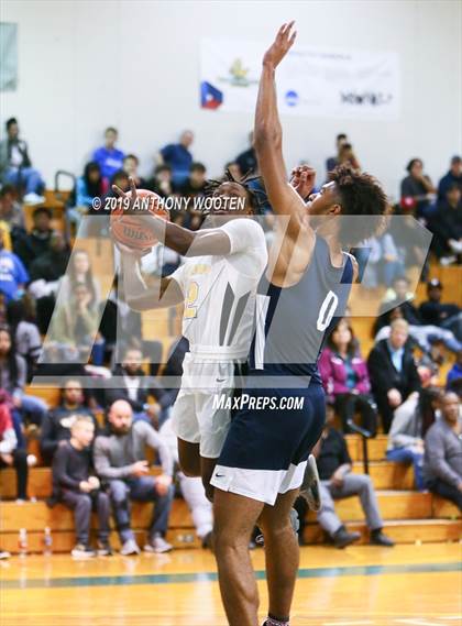 Thumbnail 2 in Huntington St. Joseph Prep vs. Word of God Christian Academy (Hoops and Dreams Showcase) photogallery.