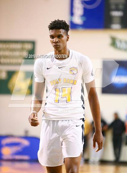 Thumbnail 2 in Huntington St. Joseph Prep vs. Word of God Christian Academy (Hoops and Dreams Showcase) photogallery.