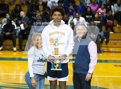 Thumbnail 2 in Huntington St. Joseph Prep vs. Word of God Christian Academy (Hoops and Dreams Showcase) photogallery.