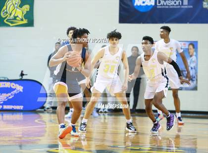 Thumbnail 3 in Huntington St. Joseph Prep vs. Word of God Christian Academy (Hoops and Dreams Showcase) photogallery.