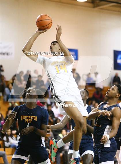 Thumbnail 3 in Huntington St. Joseph Prep vs. Word of God Christian Academy (Hoops and Dreams Showcase) photogallery.