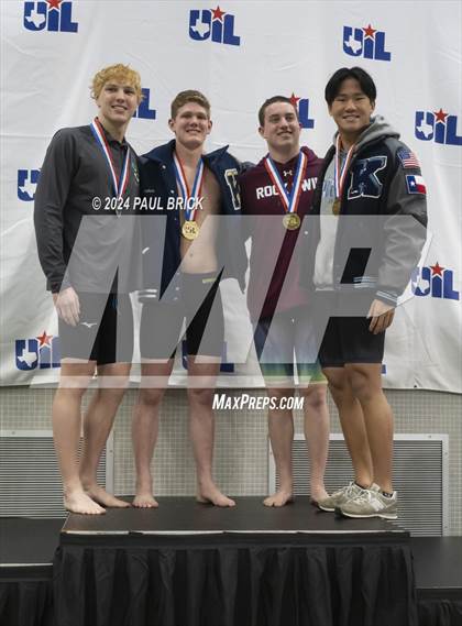 Thumbnail 2 in UIL 6A Swimming & Diving Finals photogallery.