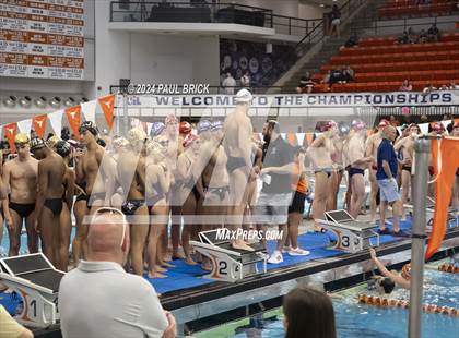 Thumbnail 3 in UIL 6A Swimming & Diving Finals photogallery.