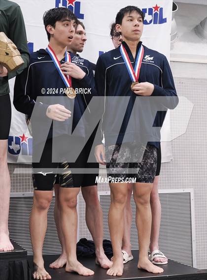 Thumbnail 3 in UIL 6A Swimming & Diving Finals photogallery.