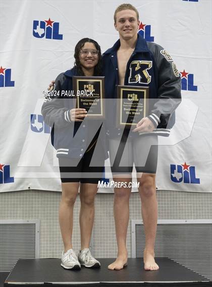 Thumbnail 3 in UIL 6A Swimming & Diving Finals photogallery.